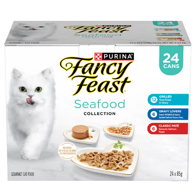 Fancy Feast Seafood Collection 24x85g