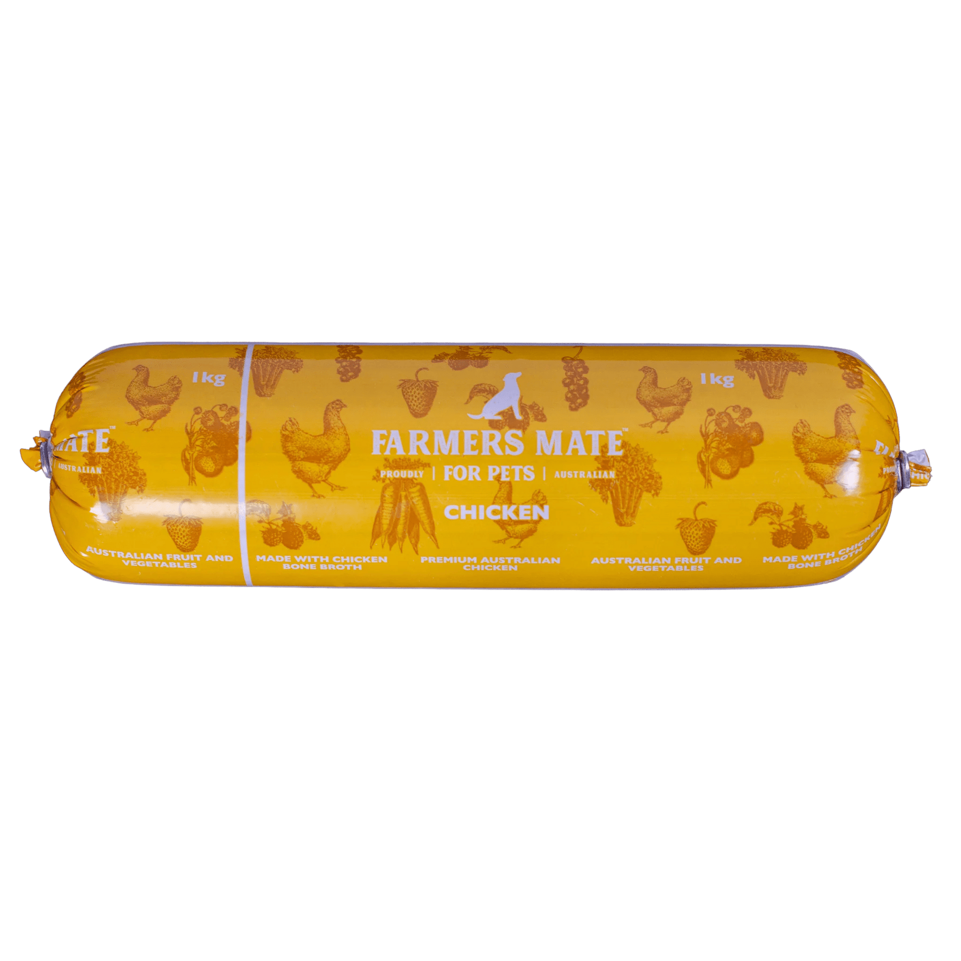 Farmers Mate Fresh Chicken Roll - Woonona Petfood & Produce