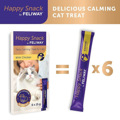 Feliway Happy Snack 6 x 15g - Woonona Petfoods