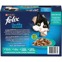 Felix Double Delicious Fish Selection in Jelly 12x85g - Woonona Petfoods