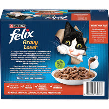 Felix Gravy Lovers Meat Selection 12x85g - Woonona Petfoods