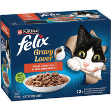 Felix Gravy Lovers Meat Selection 12x85g - Woonona Petfoods