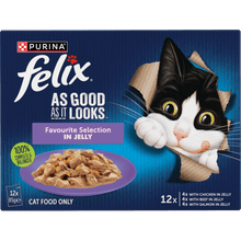 Felix Select Favourites Selections 12x85g - Woonona Petfoods