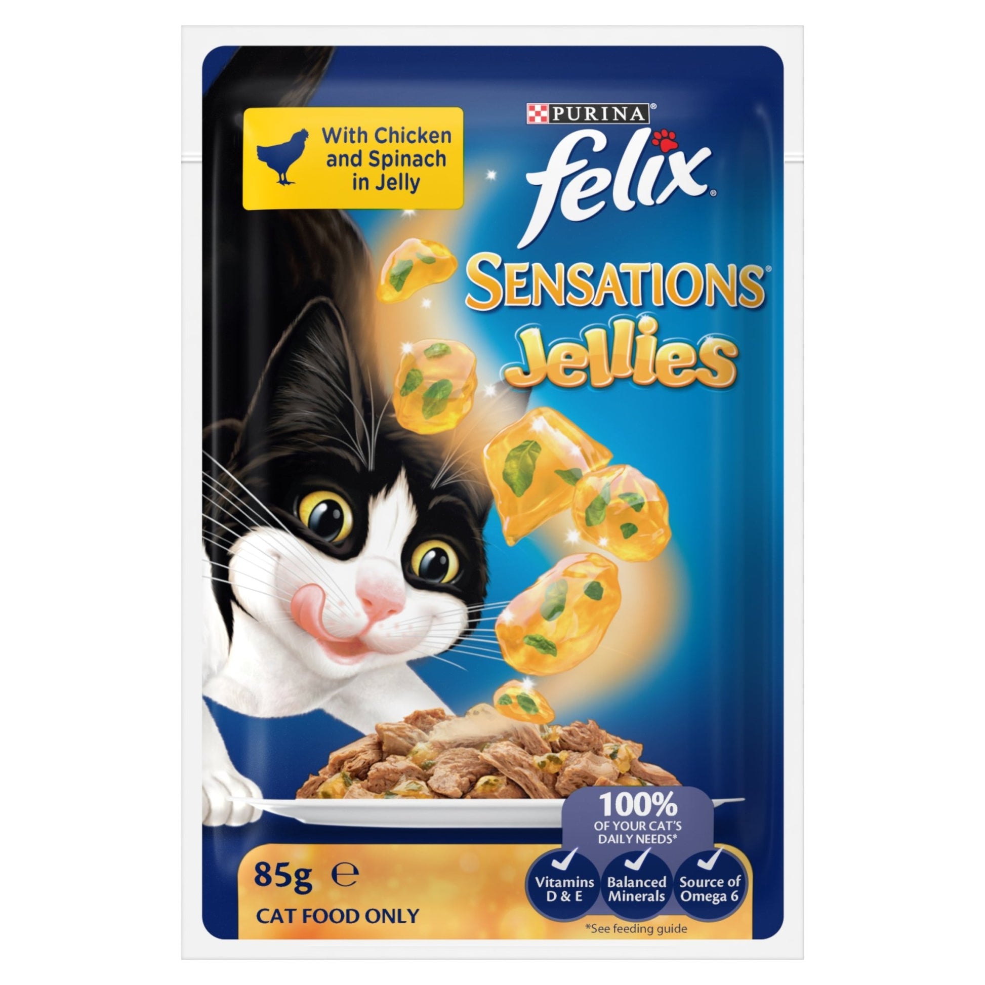 Felix Sensations Jelly Favourites Menu 12x85g - Woonona Petfood & Produce