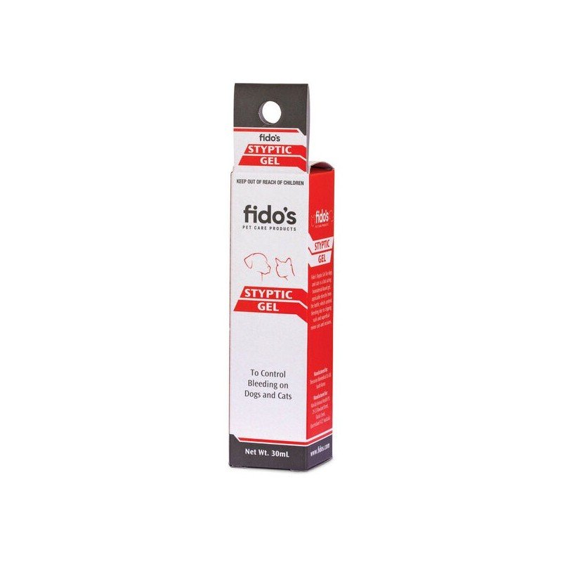 Fidos Styptic Gel 30ml - Woonona Petfood & Produce