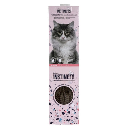 Furkidz Cat Scratch Board Single 50x13x5cm - Woonona Petfoods