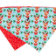 Fuzzyard Bandana - Blitzen Blizzard - Woonona Petfoods