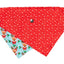 Fuzzyard Bandana - Blitzen Blizzard - Woonona Petfoods