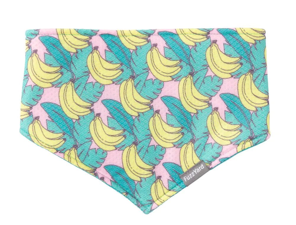 Fuzzyard Cooling Bandana Bananarama Small/Medium - Woonona Petfood & Produce