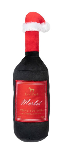 Fuzzyard Dog Toy - Christmas Merlot - Woonona Petfoods