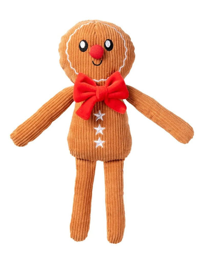 Fuzzyard Dog Toy - Gingerbread Man