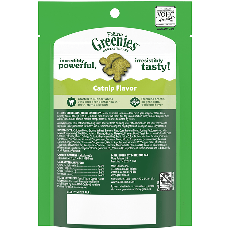 Greenies Feline Catnip - Woonona Petfoods