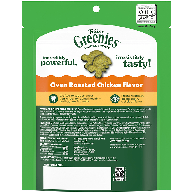 Greenies Feline Chicken - Woonona Petfoods