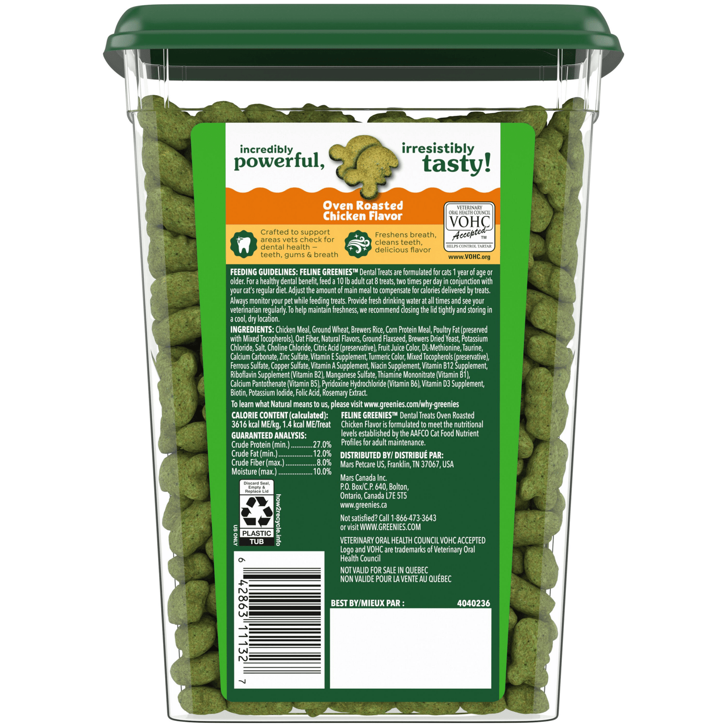Greenies Feline Chicken - Woonona Petfoods