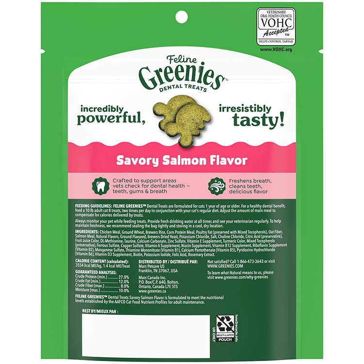 Greenies Feline Salmon - Woonona Petfoods