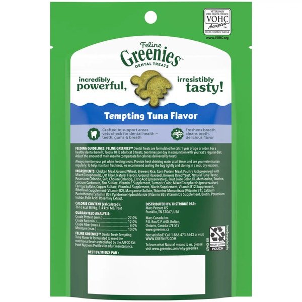 Greenies Feline Tuna - Woonona Petfoods