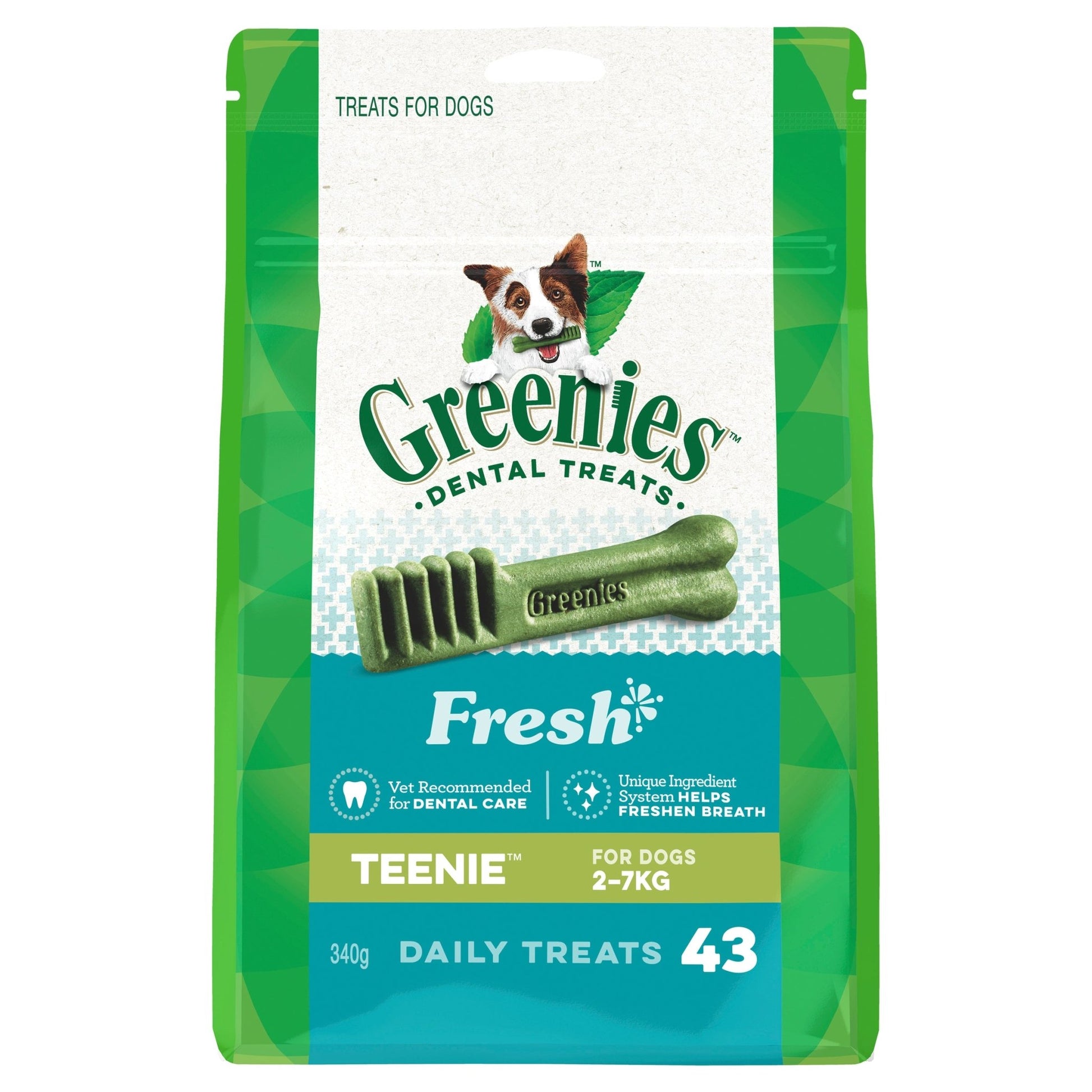 Greenies Freshmint Teenie 340g - Woonona Petfood & Produce