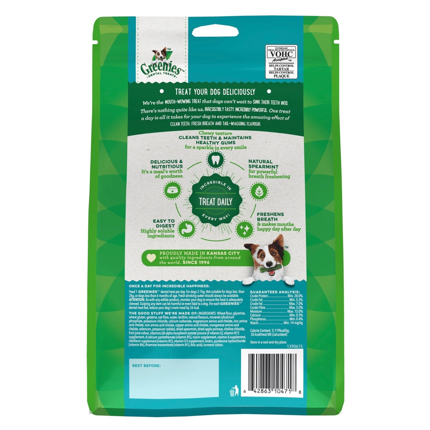 Greenies Freshmint Teenie 340g - Woonona Petfood & Produce