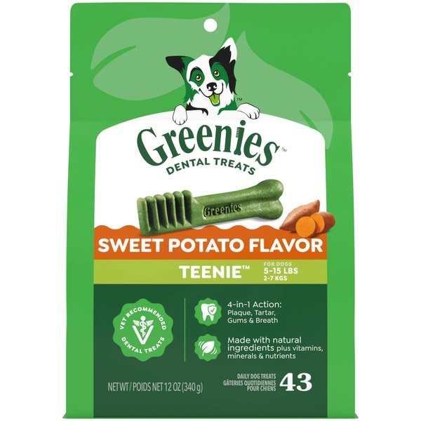 Greenies Sweet Potato Teenie 340g - Woonona Petfoods
