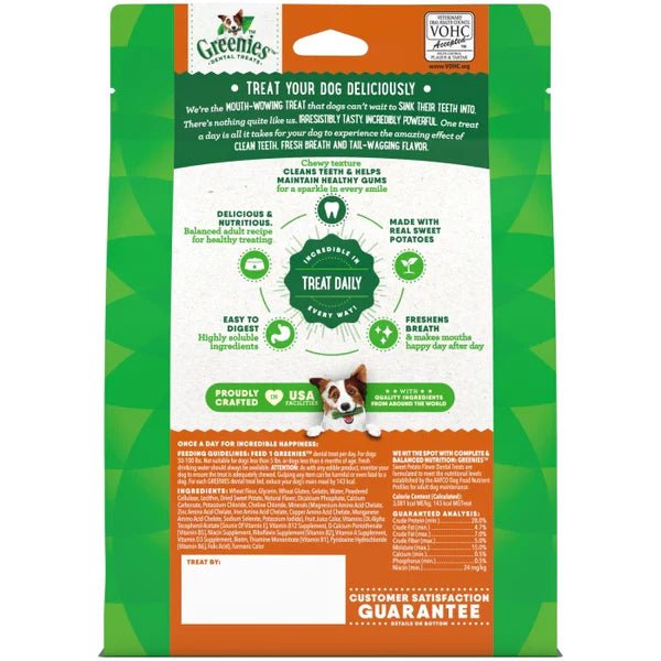 Greenies Sweet Potatoe Large 340g - Woonona Petfood & Produce