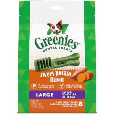 Greenies Sweet Potatoe Large 340g - Woonona Petfood & Produce