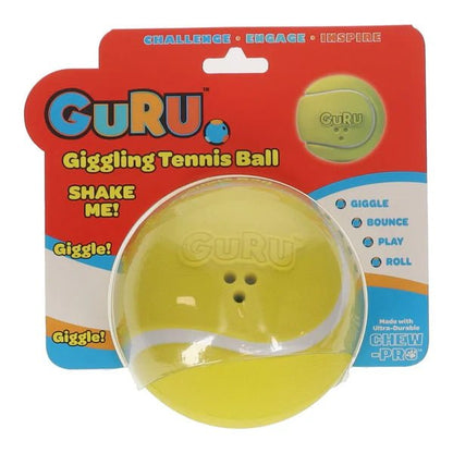 Guru Giggling Tennis Ball Large - Woonona Petfoods
