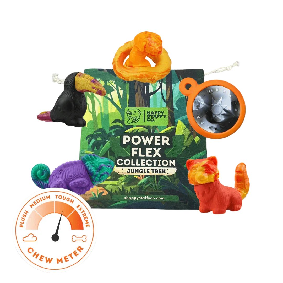 Happy Staffy Co. Powerflex Jungle Trek Collection - Woonona Petfoods