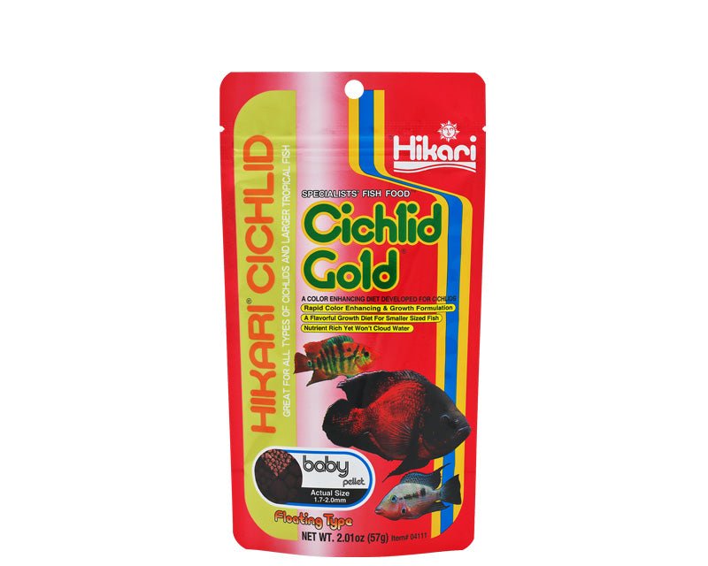 Hikari Cichild Gold Baby Pellet 57g - Woonona Petfood & Produce