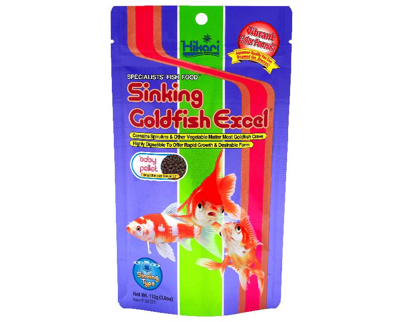 Hikari Goldfish Excel Sinking Baby Pellet 110g - Woonona Petfood & Produce