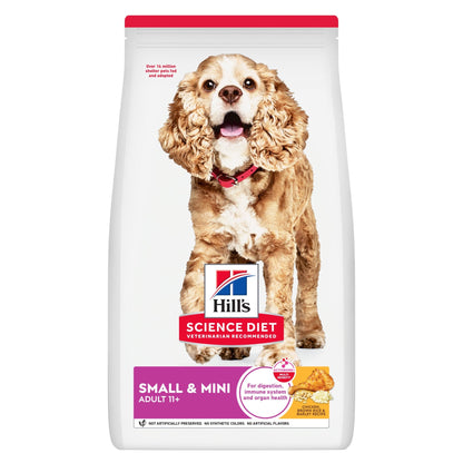Hill's Science Diet Adult 11+ Small and Mini Senior Dry Dog Food 2.04kg - Woonona Petfoods