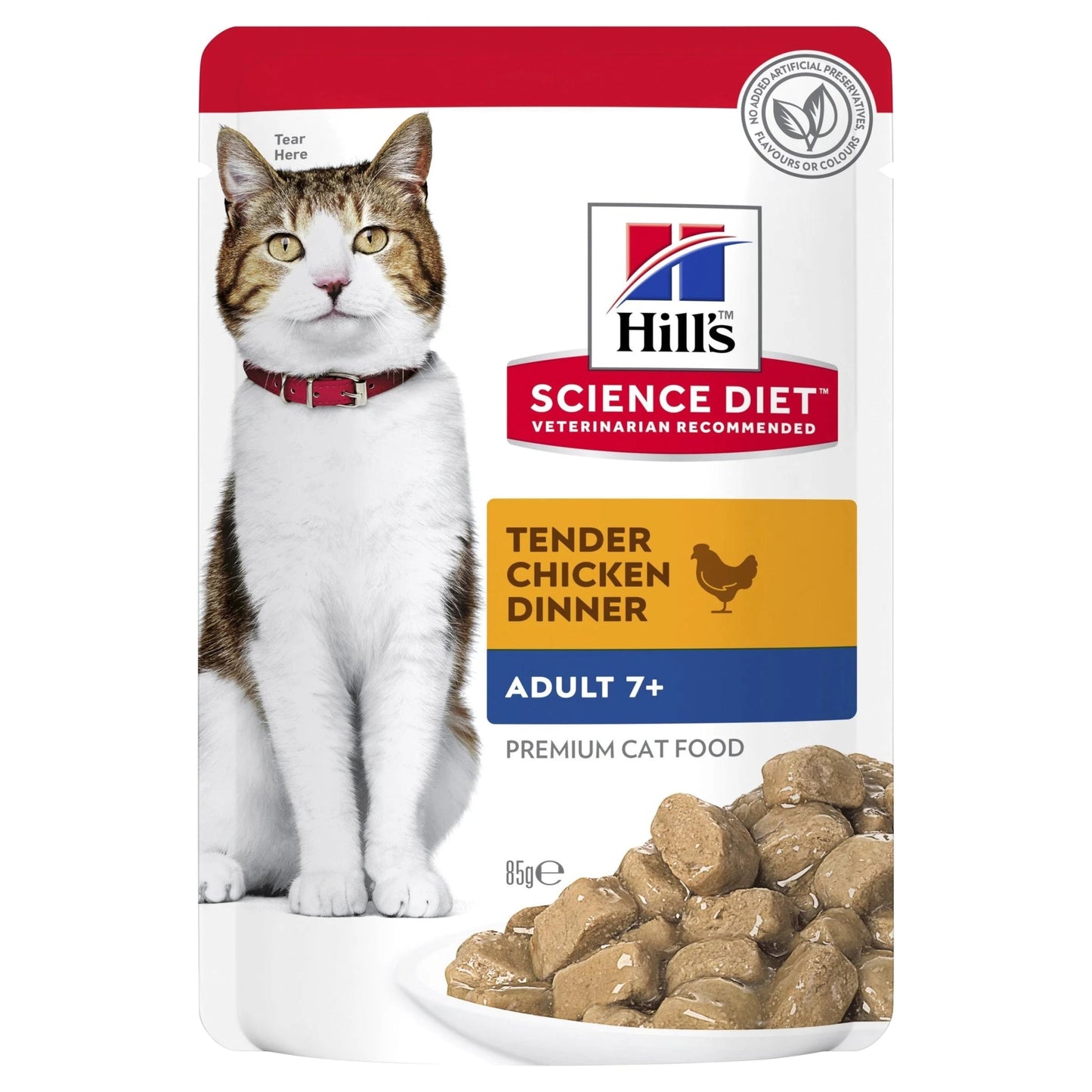 Hill's Science Diet Adult 7+ Active Longevity Chicken Cat Food pouches 85g - Woonona Petfoods