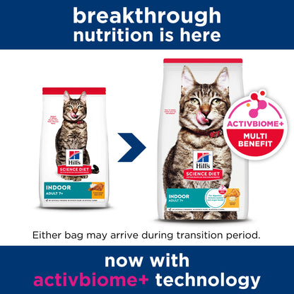 Hill's Science Diet Adult 7+ Indoor Dry Cat Food - Woonona Petfoods