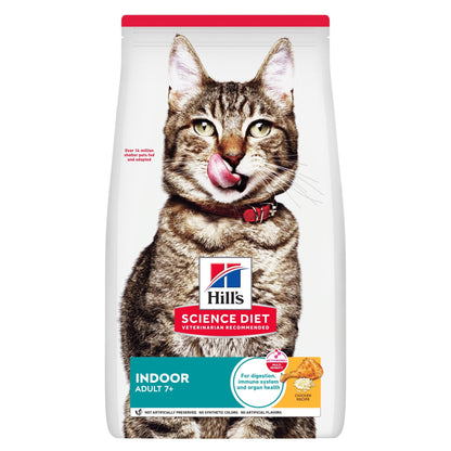 Hill's Science Diet Adult 7+ Indoor Dry Cat Food - Woonona Petfoods