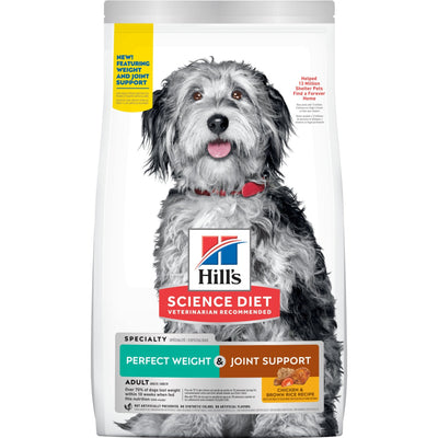 Hill's Science Diet Adult Perfect Weight + Joint Support Dry Dog Food - Woonona Petfoods
