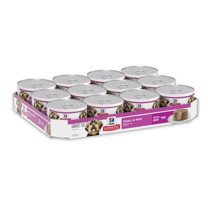Hill's Science Diet Adult Small and Mini Beef Canned Dog Food - Woonona Petfoods