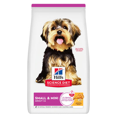 Hill's Science Diet Adult Small and Mini Breed Dry Dog Food 1.5kg
