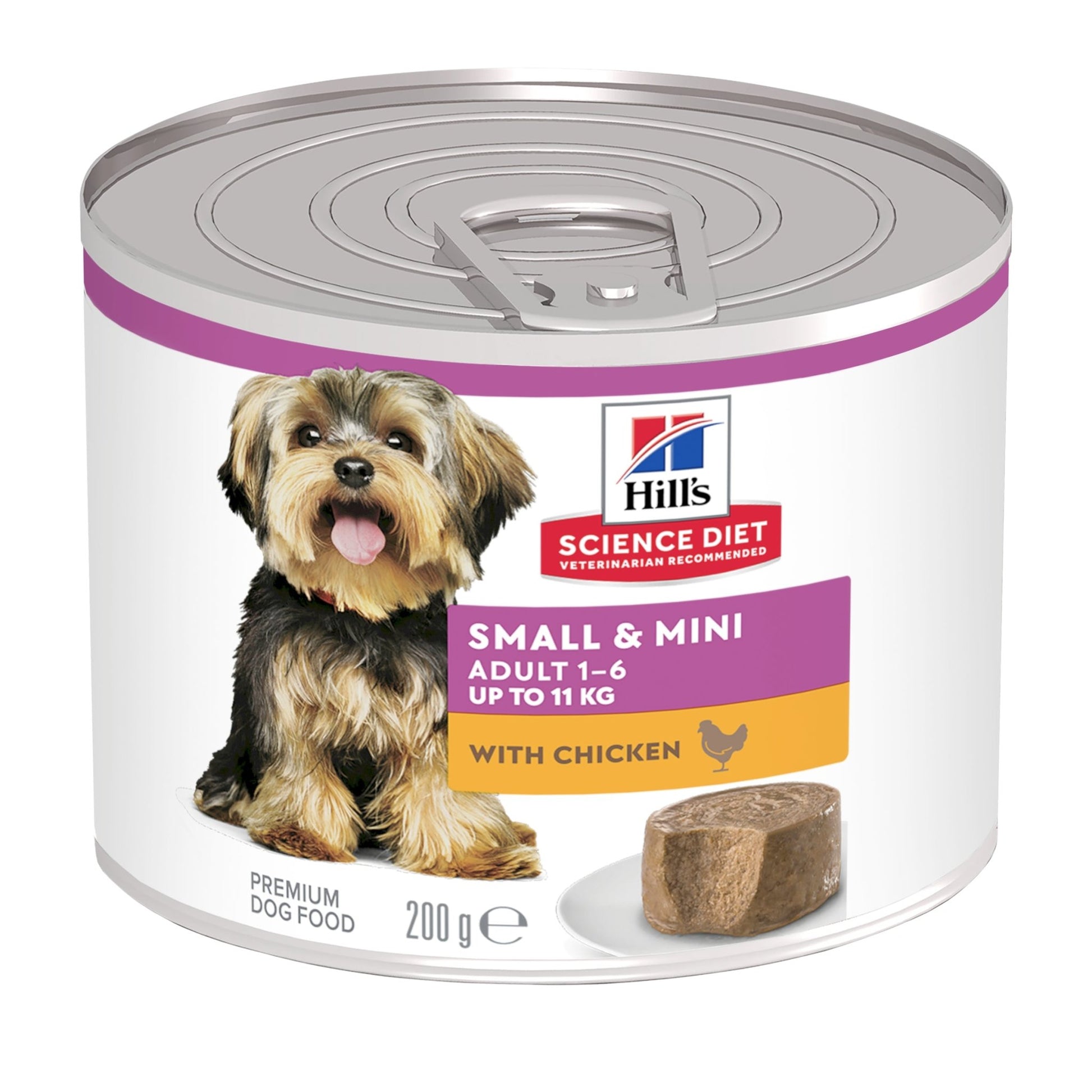 Hill's Science Diet Adult Small and Mini Chicken Canned Dog Food 12x200g - Woonona Petfood & Produce