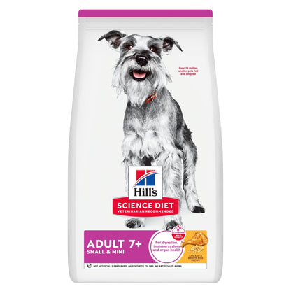 Hill's Science Diet Adult Small and Mini Senior 7+ Dry Dog Food 1.5kg - Woonona Petfoods