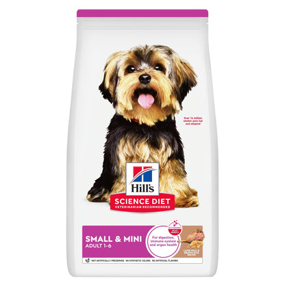 Hill's Science Diet Adult Small & Mini Lamb & Rice Dry Dog Food 2.04kg - Woonona Petfoods