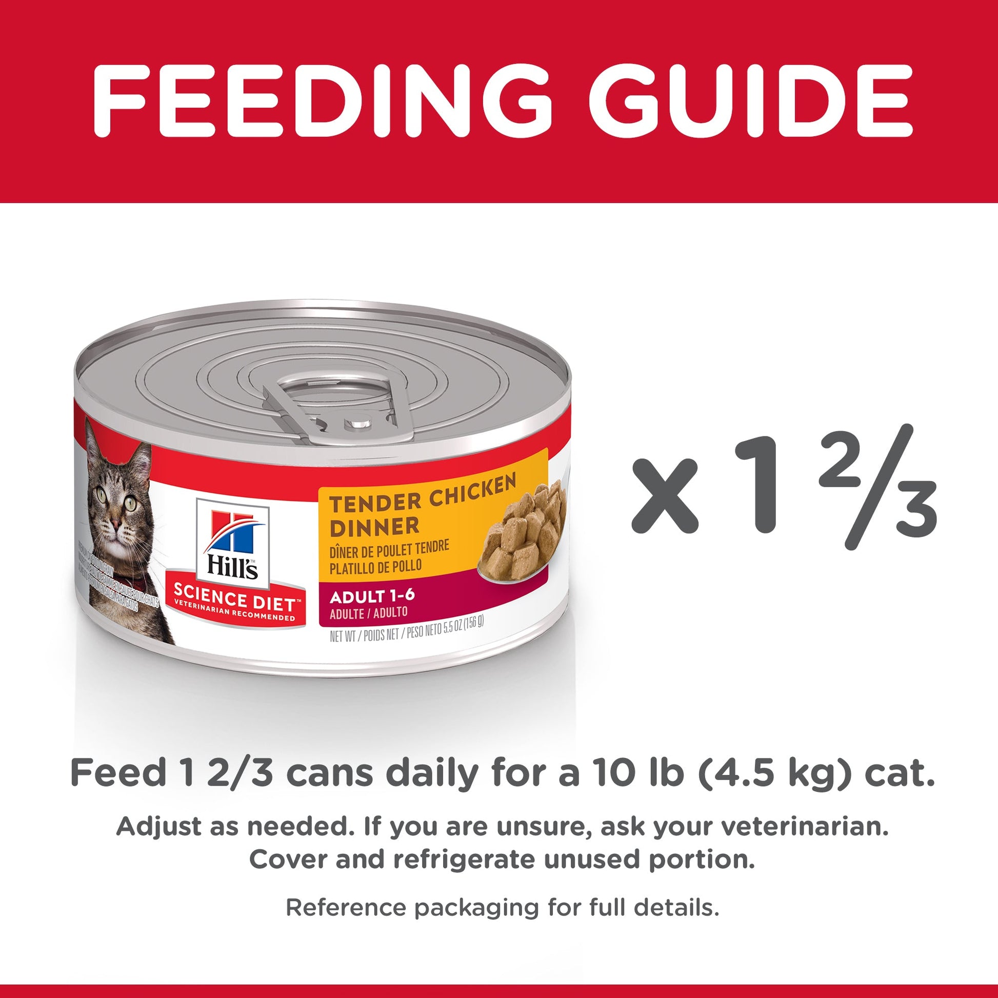 Hill's Science Diet Adult Tender Dinners Chicken Canned Cat Food 24x156g - Woonona Petfoods