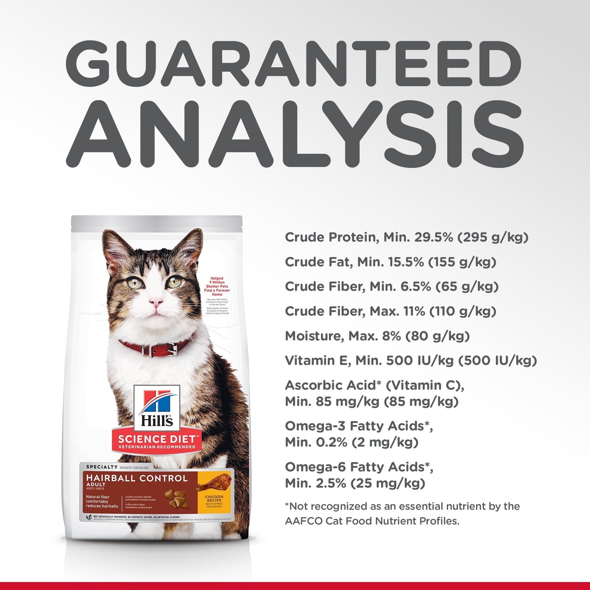 Hill's Science Diet Hairball Control Adult Dry Cat Food - Woonona Petfoods