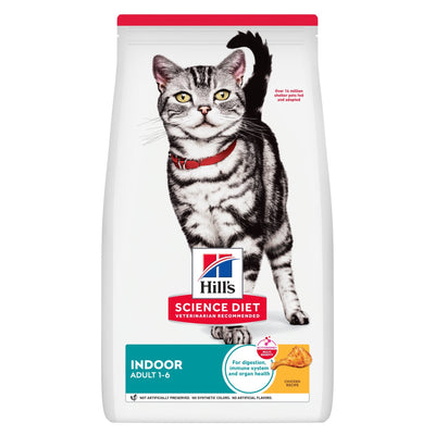 Hill's Science Diet Indoor Adult Dry Cat Food - Woonona Petfoods