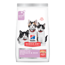 Hill's Science Diet Kitten Sensitive Stomach and Skin Salmon Dry Cat Food 1.58kg - Woonona Petfoods
