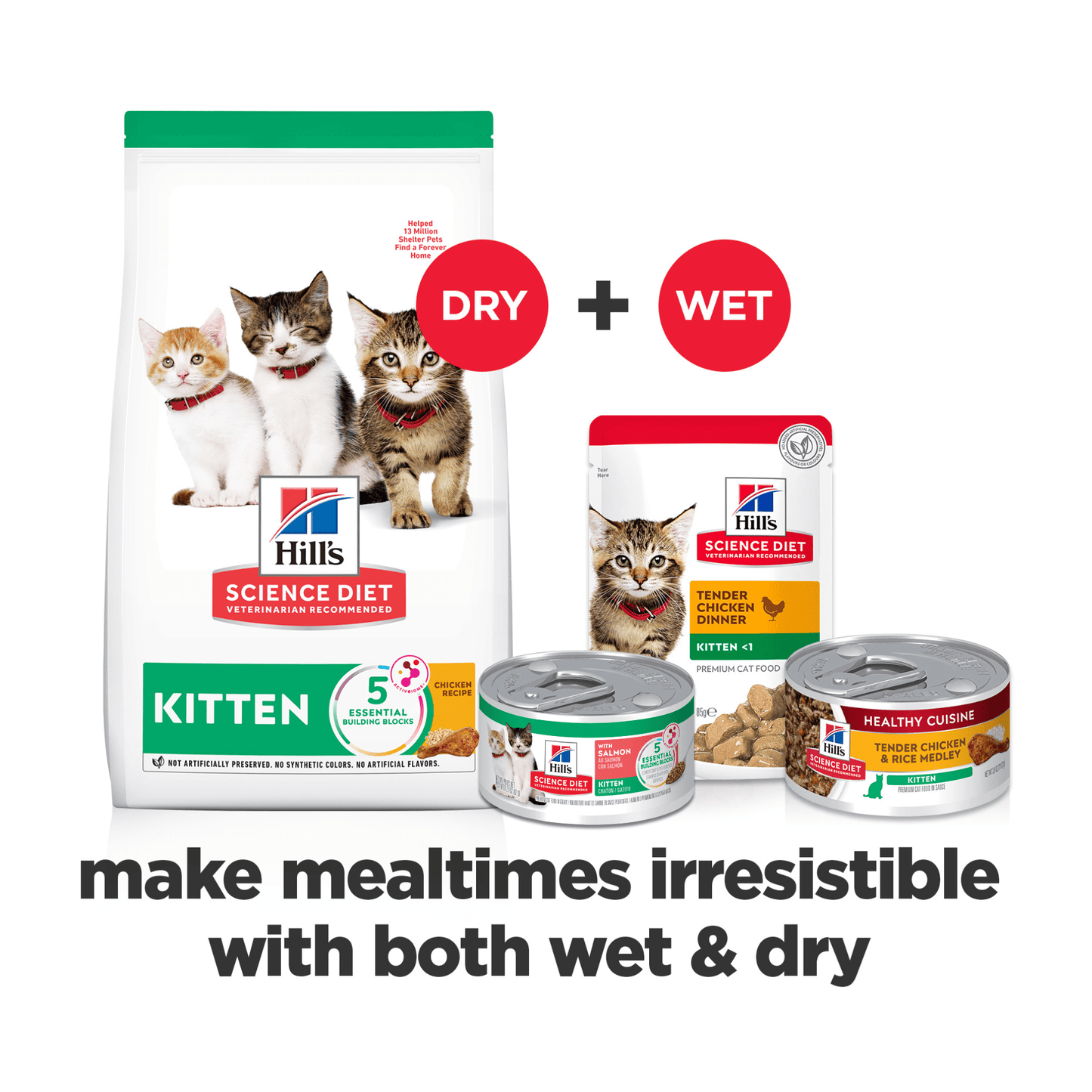 Hill's Science Diet Kitten Wet Food 24x82g - Woonona Petfoods