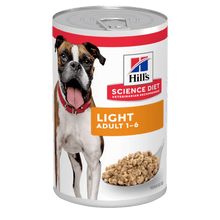 Hills Science Diet Light Adult Canned Wet Dog Food 370gm - Woonona Petfood & Produce