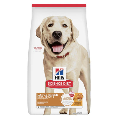 Hill's Science Diet Light Adult Large Breed Dry Dog Food 12kg - Woonona Petfoods