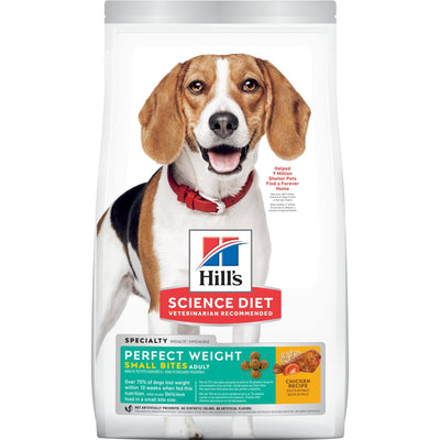 Hill's Science Diet Perfect Weight Adult Small Bites Dry Dog Food 5.44kg - Woonona Petfoods