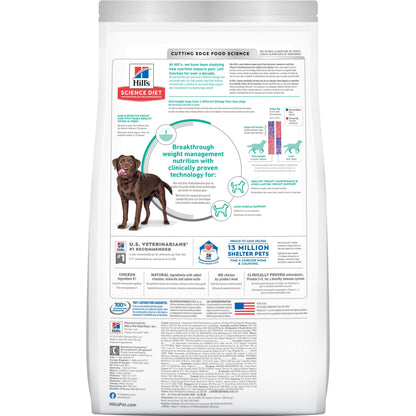 Hill's Science Diet Perfect Weight Large Breed Adult Dry Dog Food 11.3kg - Woonona Petfoods
