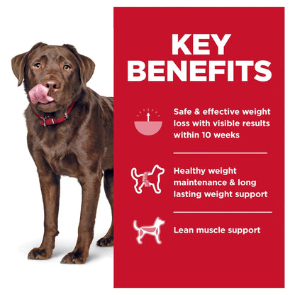 Hill's Science Diet Perfect Weight Large Breed Adult Dry Dog Food 11.3kg - Woonona Petfoods