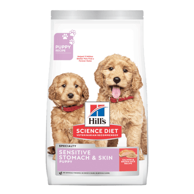 Hill's Science Diet Puppy Sensitive Stomach and Skin Salmon & Brown Rice Dry Dog Food 1.8kg